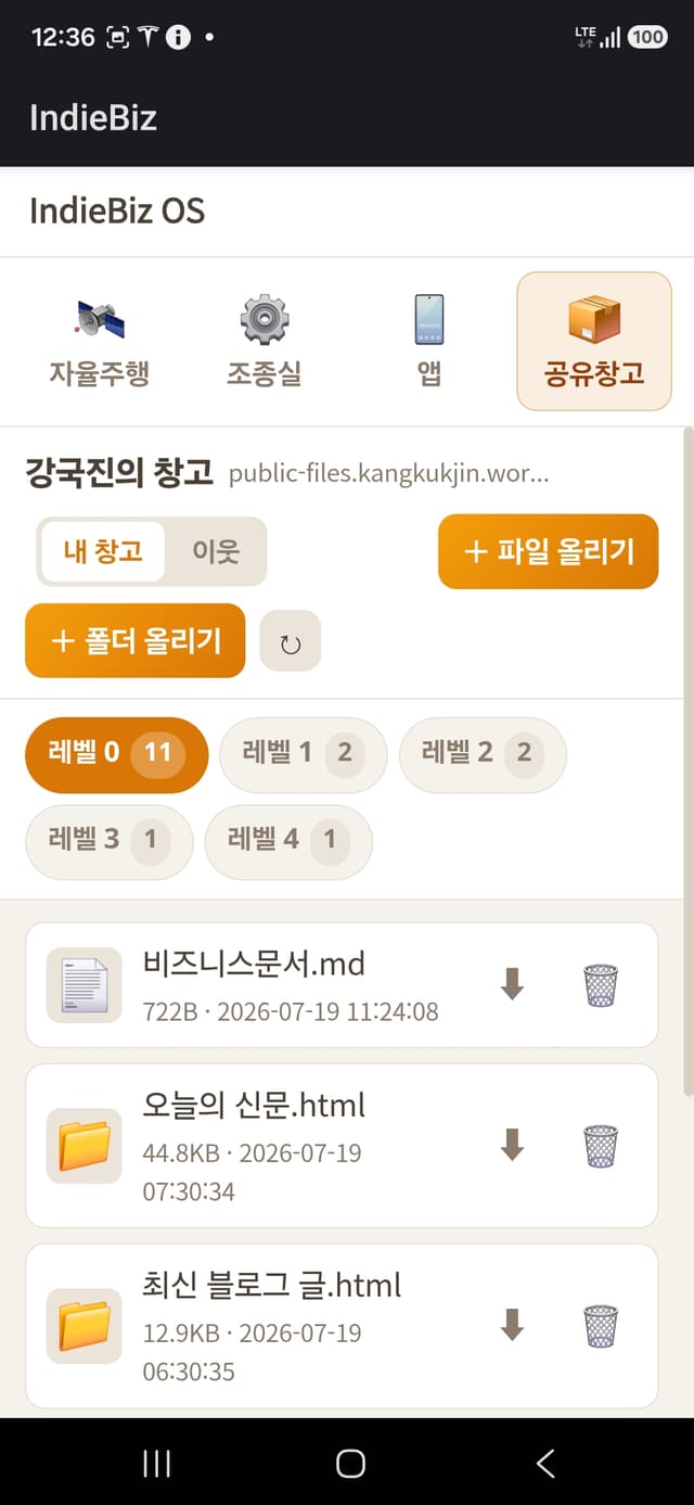 IndieBiz OS 기능 4